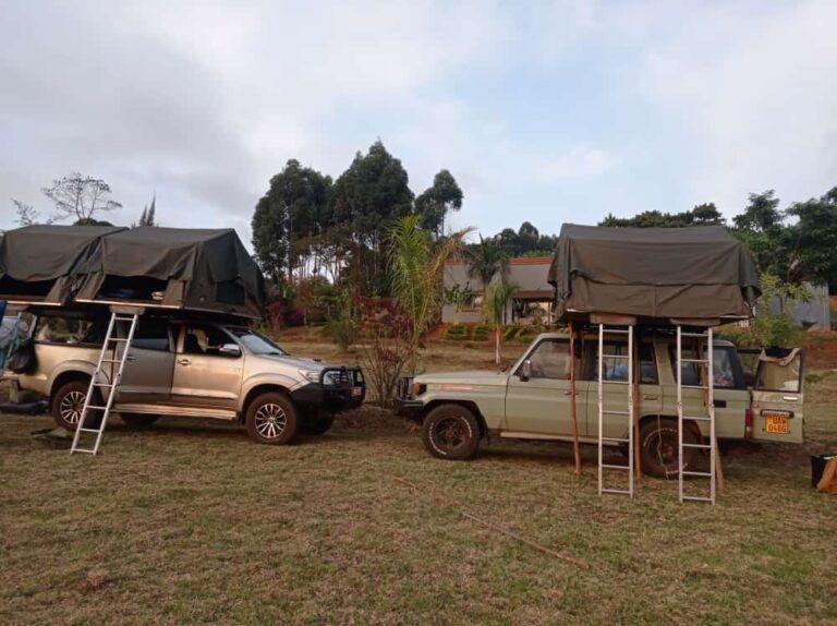 Best rental camping cars to hire for safari in Uganda