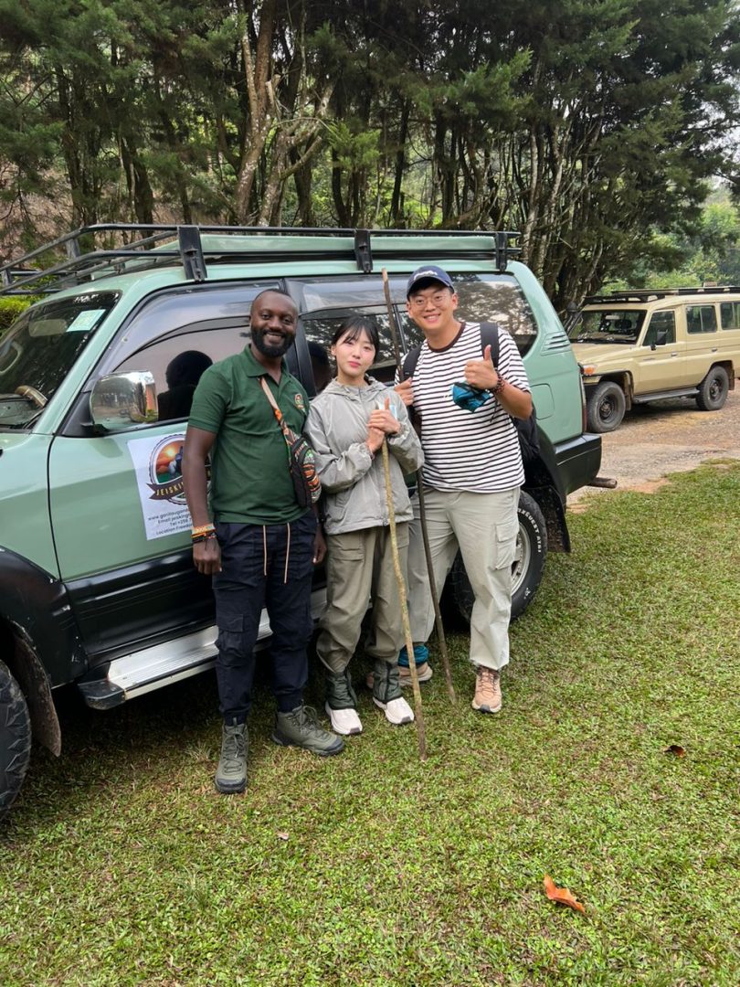 starting the tour at Queen Elizabeth National Park