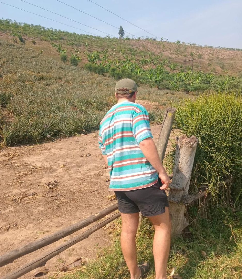 At the Ugandan Equator