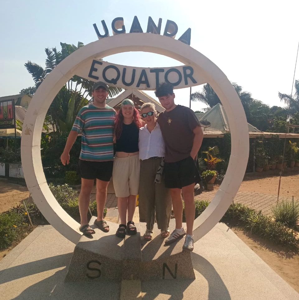 enjoying At the Ugandan Equator