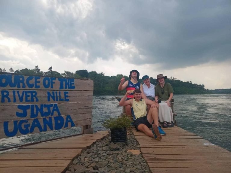 at the beginning of the Nile RiverThe Source of the River Nile