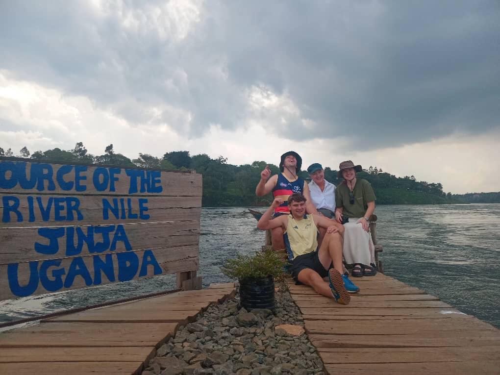 at the beginning of the rive nile 