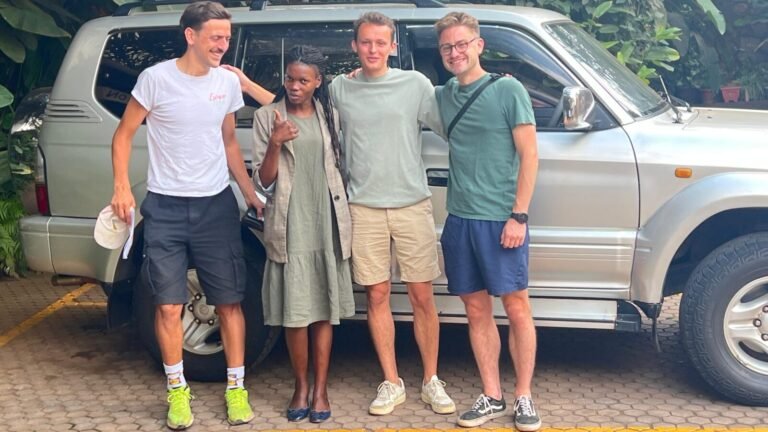 Top New Travel Experiences to Explore: The team is ready for new experiences. Primate walk in Mabira is top one too