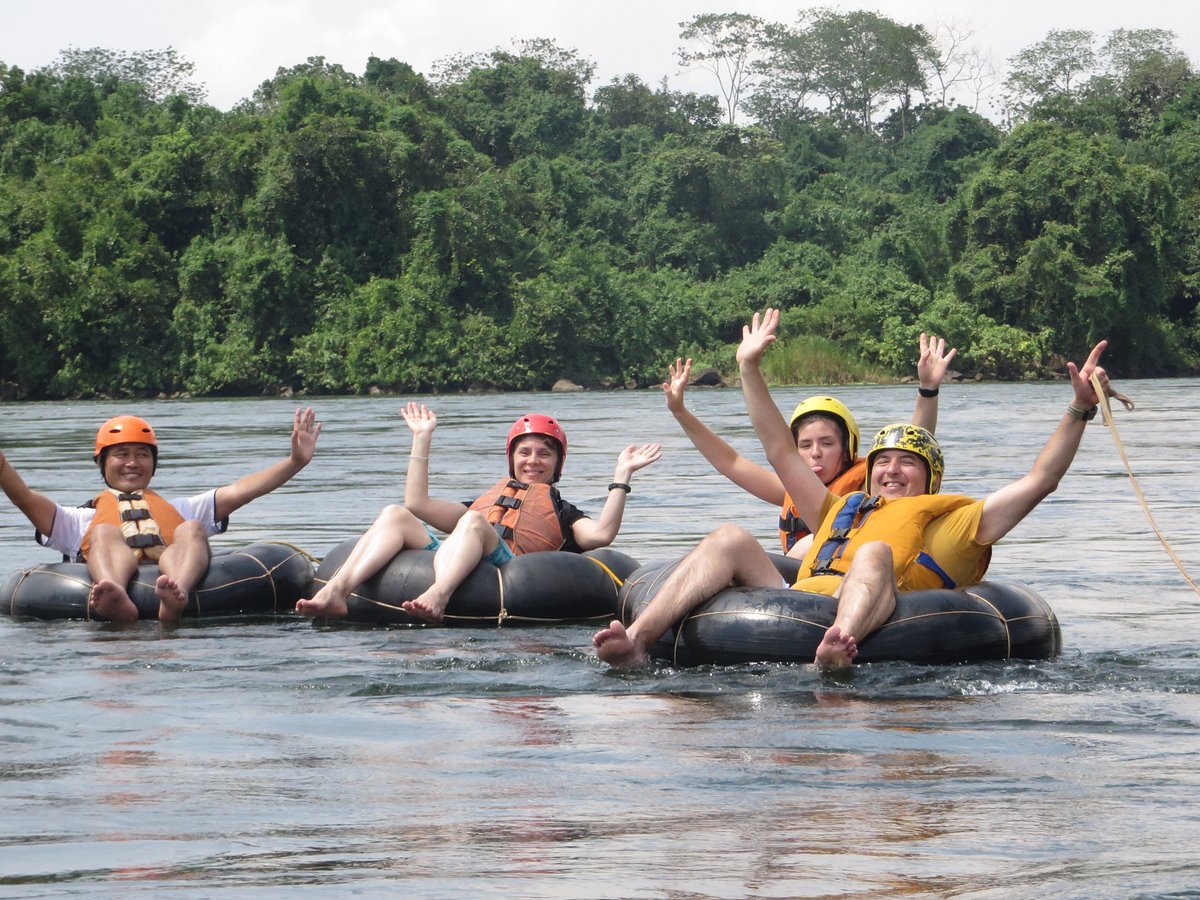Tubing on the Nile in Jinja
